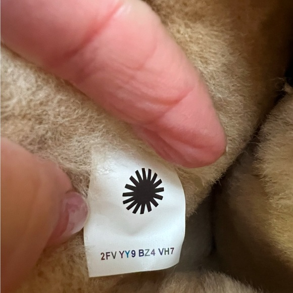 UGG Plush Lamb Fur Boots - Tan - Picture 10 of 16